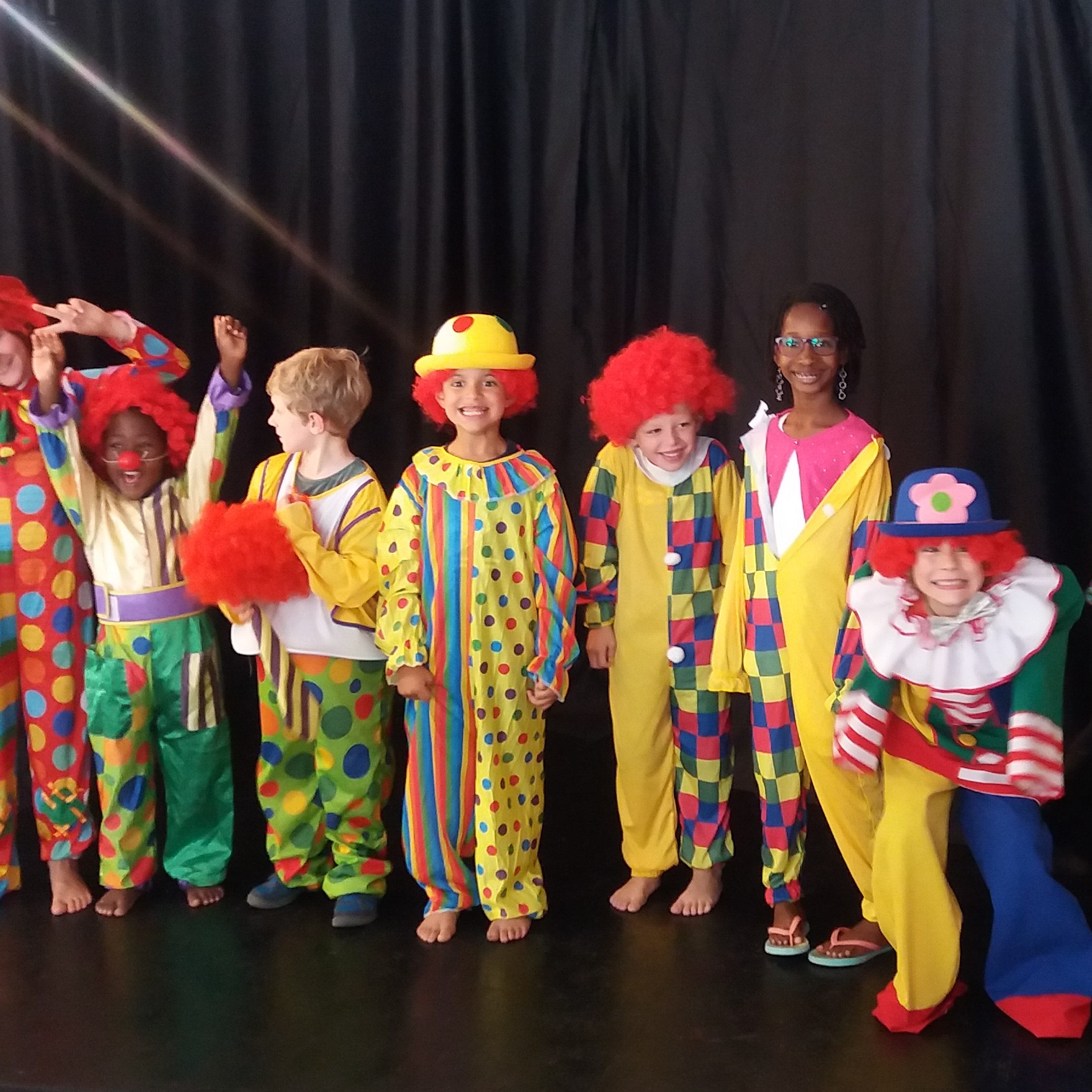Cours et stages de théâtre comiqe enfants | Clown Ercolina